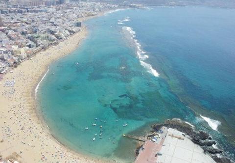 Primera Linea Playa Canteras With Sea View Las Palmas de Gran Canaria Esterno foto